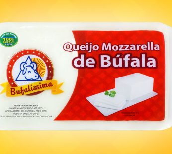 Queijo Mozzarella de Búfala Bufalíssima 3kg.