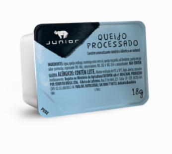 Blíster Queijo Processado Junior 18g