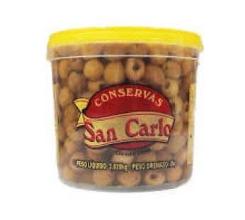 Azeitona Verde S/ Caroço San Carlo 2kg